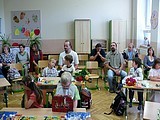 První školní den v Červených Janovicích - 2011